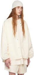 Fear of God ESSENTIALS Off-White Drawstring Jacket