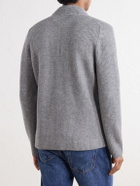 Slowear - Single-Breasted Ribbed Virgin Wool Blazer - Gray