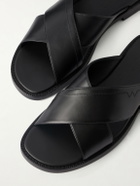 J.M. Weston - Leather Sandals - Black
