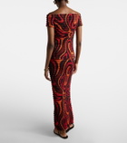 Pucci Occhi smocked maxi skirt