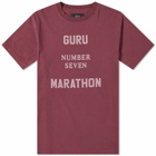District Vision Men's Karuna Marathon T-Shirt in Maroon