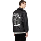 Wacko Maria Black Daido Moriyama Edition Coaches Jacket