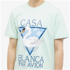 Casablanca Men's Par Avion T-Shirt in Mint