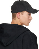 VETEMENTS Black Nano Logo Cap