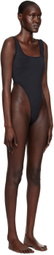 HÉROS Black 'The Bodysuit' Bodysuit