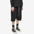 Rick Owens DRKSHDW Men's Drawstring Pods Short in Black