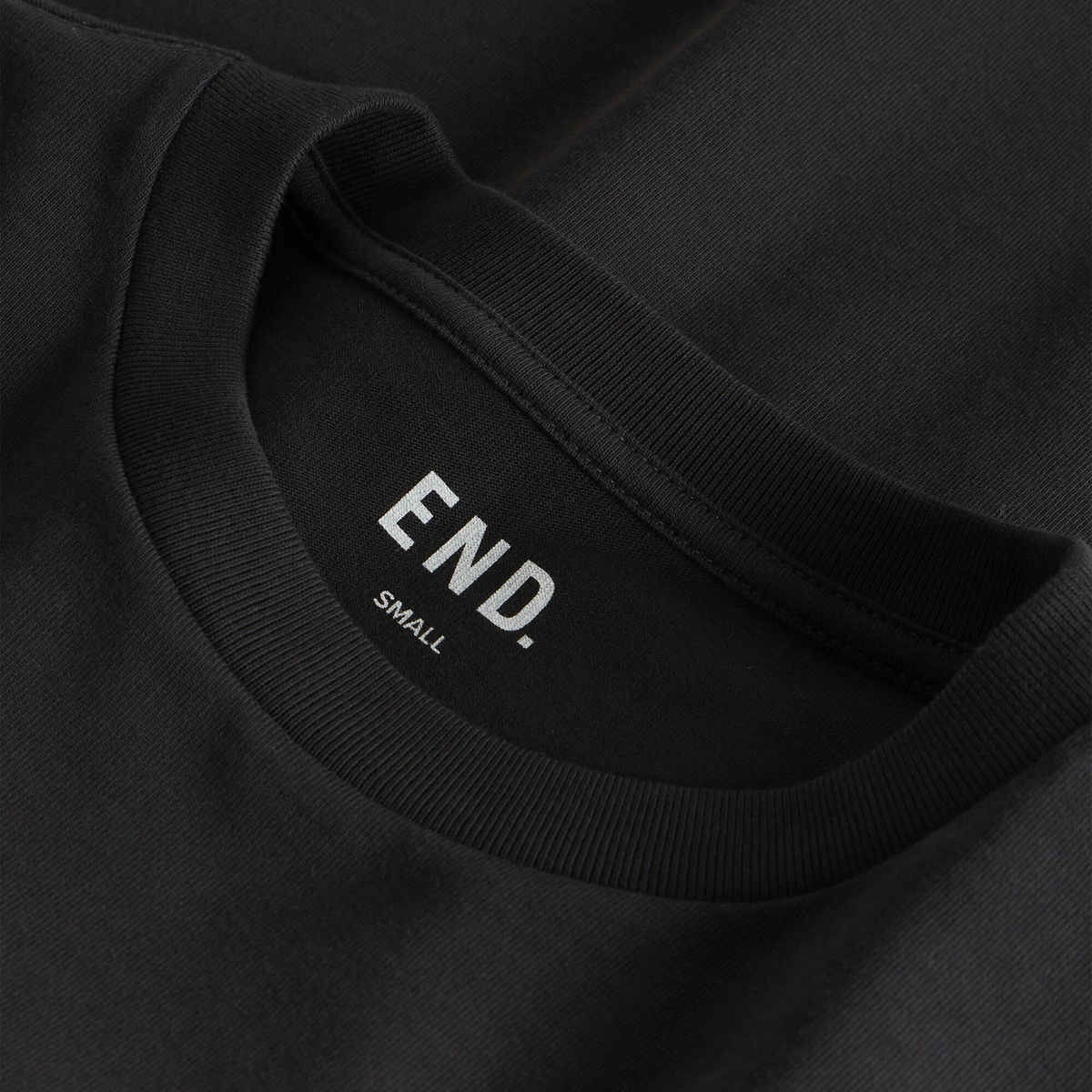 END. Women's Established Baby T-Shirt in Cinder Black