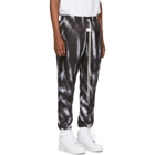 Nike Black and White Fear of God Edition AOP Lounge Pants