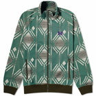 Needles Men's Poly Jaquard Track Jacket in Native
