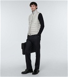 Herno - Sabbia silk and cashmere down vest