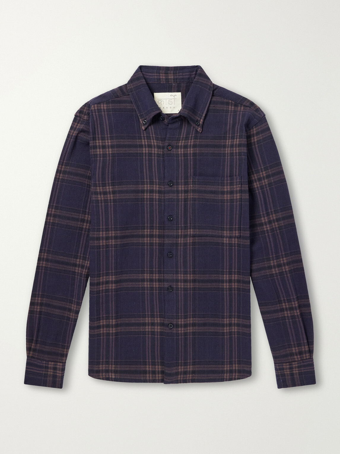 Kardo - Ronald Checked Cotton Shirt - Blue