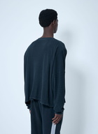 GREG ROSS Shoulder Pad Thermal Sweatshirt
