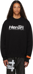 Heron Preston Black Knit 'Trading' Sweater