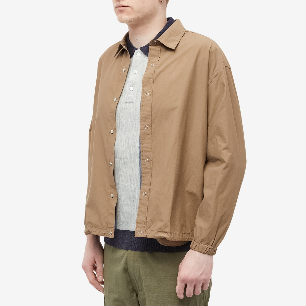 FrizmWORKS Men's Nylon String Shirt in Cappucino