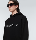 Givenchy - Archetype logo cotton jersey hoodie