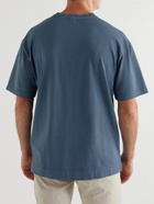 Massimo Alba - Watercolour Cotton-Jersey T-Shirt - Blue