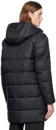 Hugo Black Hooded Coat