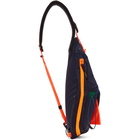 Master-Piece Co Navy Game-Neon Sling Backpack