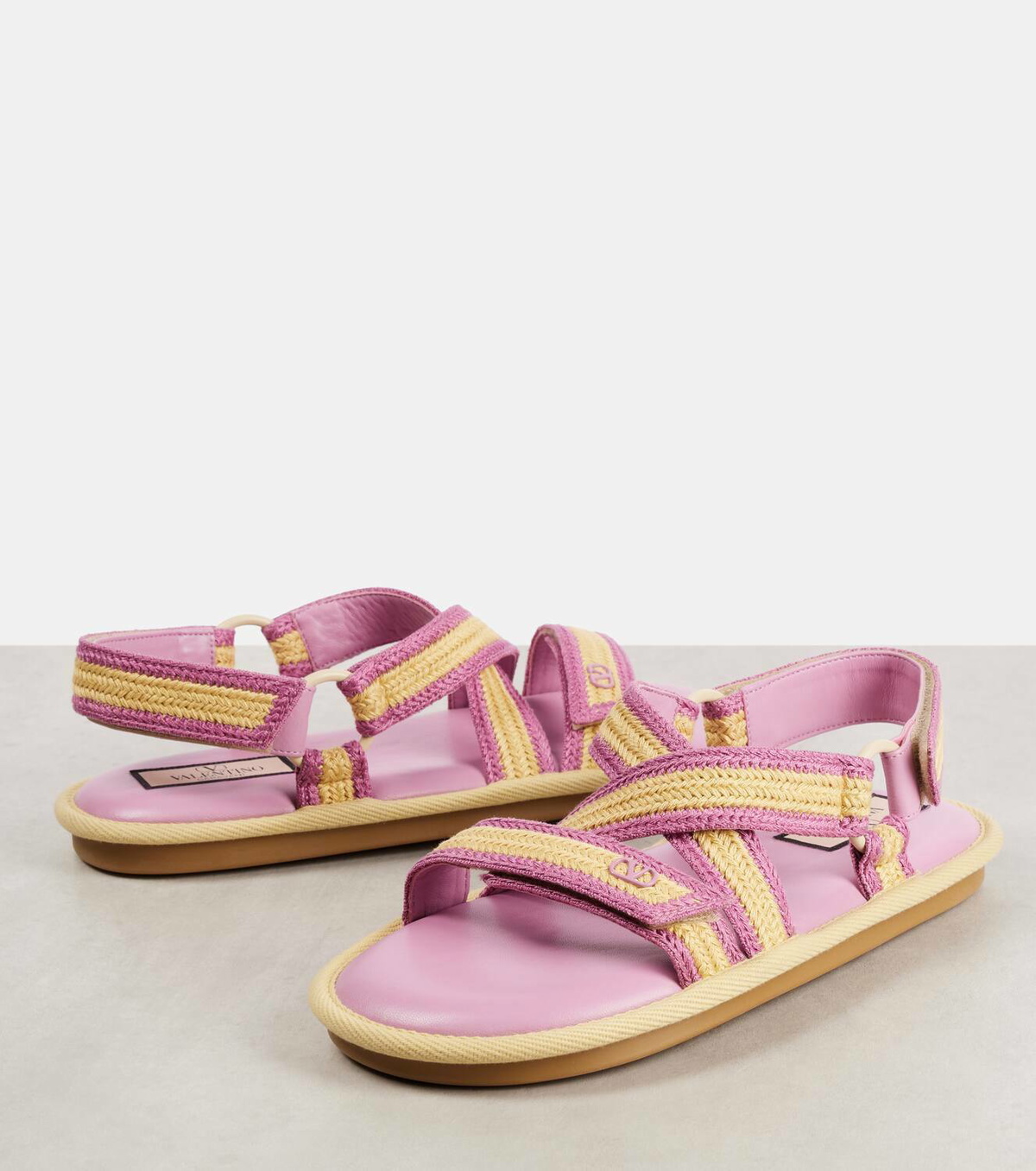 Valentino Garavani Lake Powell crochet sandals
