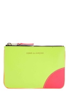 COMME DES GARCONS WALLET portafoglio super fluo giallo e arancione Yellow