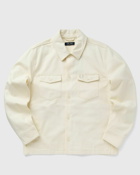 Fred Perry Bedford Cord Overshirt White - Mens - Overshirts