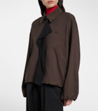 Loewe Double L paneled blouson jacket