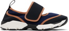 Marni Navy Veclro Sneakers