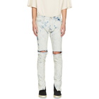 Fear of God Blue Selvedge Inverted Holy Water Jeans