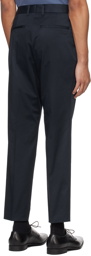 BOSS Navy Porsche Edition Pleated Trousers