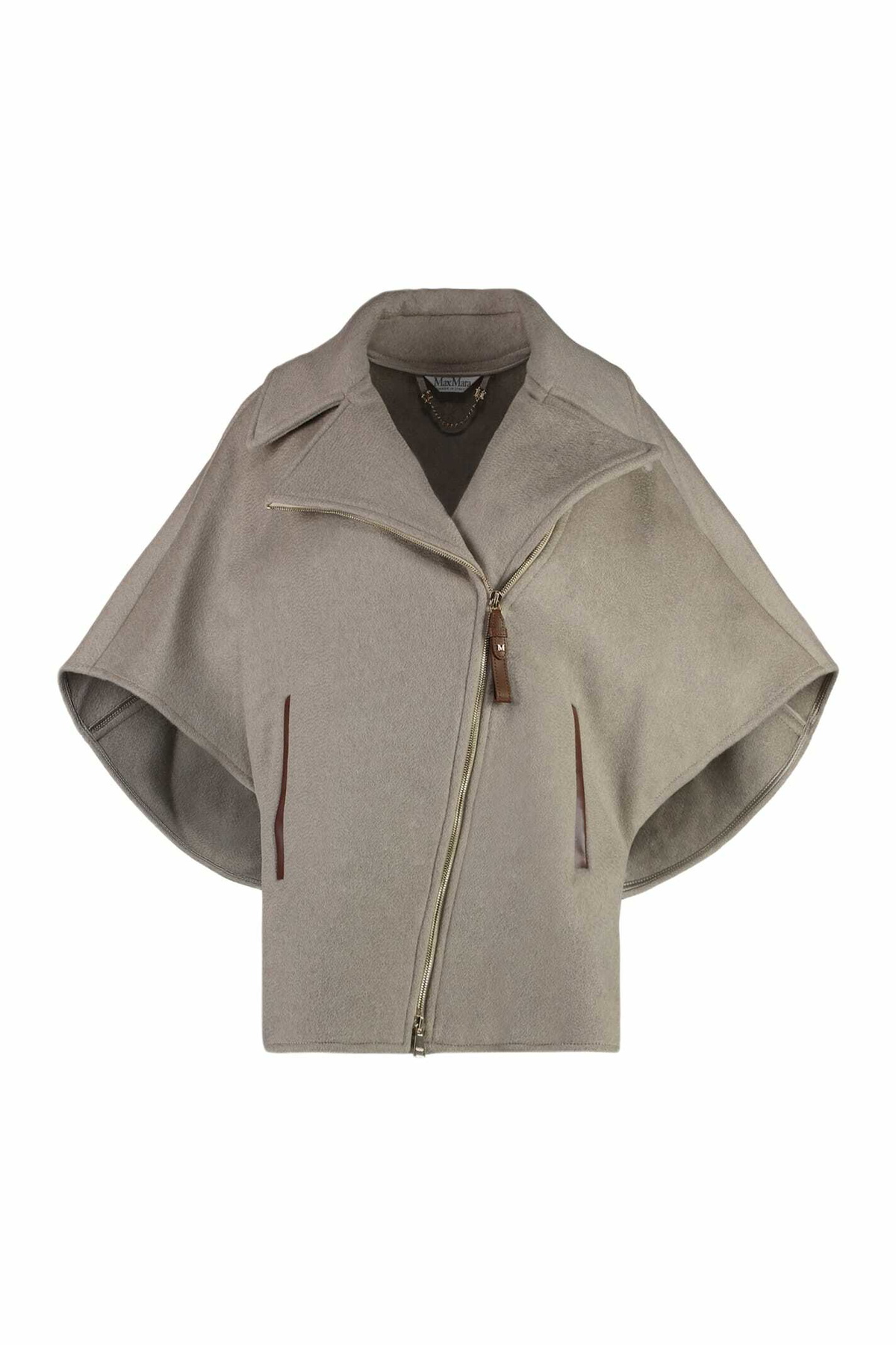 Max Mara Chalk Jacquard Cape Max Mara
