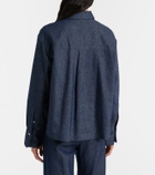 Vince Cotton and linen chambray shirt