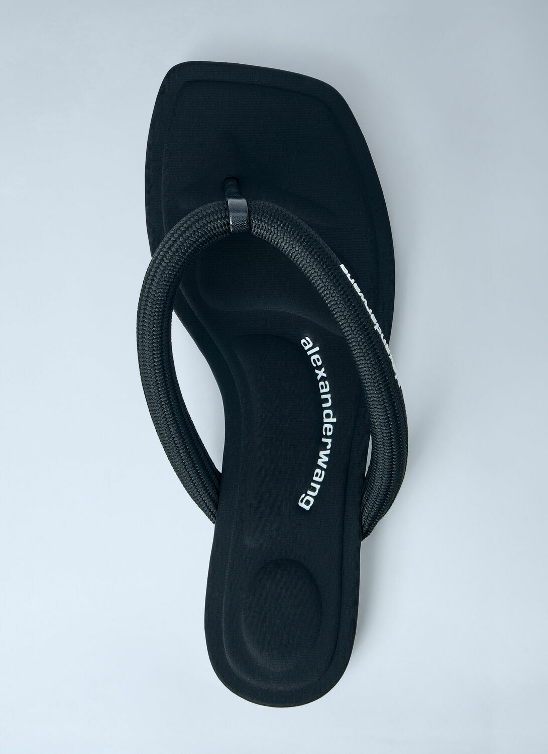 Alexander Wang Jenna Tubular Flat Thong Sandals