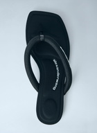 Alexander Wang Jenna Tubular Flat Thong Sandals