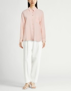 120% Lino Womens Shirt Blush