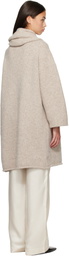 Lauren Manoogian Off-White Capote Coat