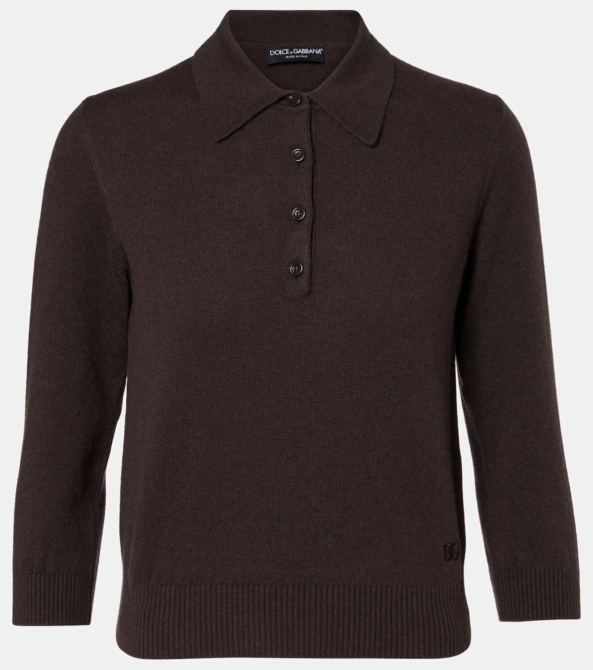 Dolce&Gabbana Cashmere polo sweater