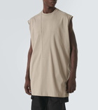 Rick Owens Splintered Tarp cotton jersey tank top