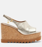 Stella McCartney Sneak-Elyse slingback sandals