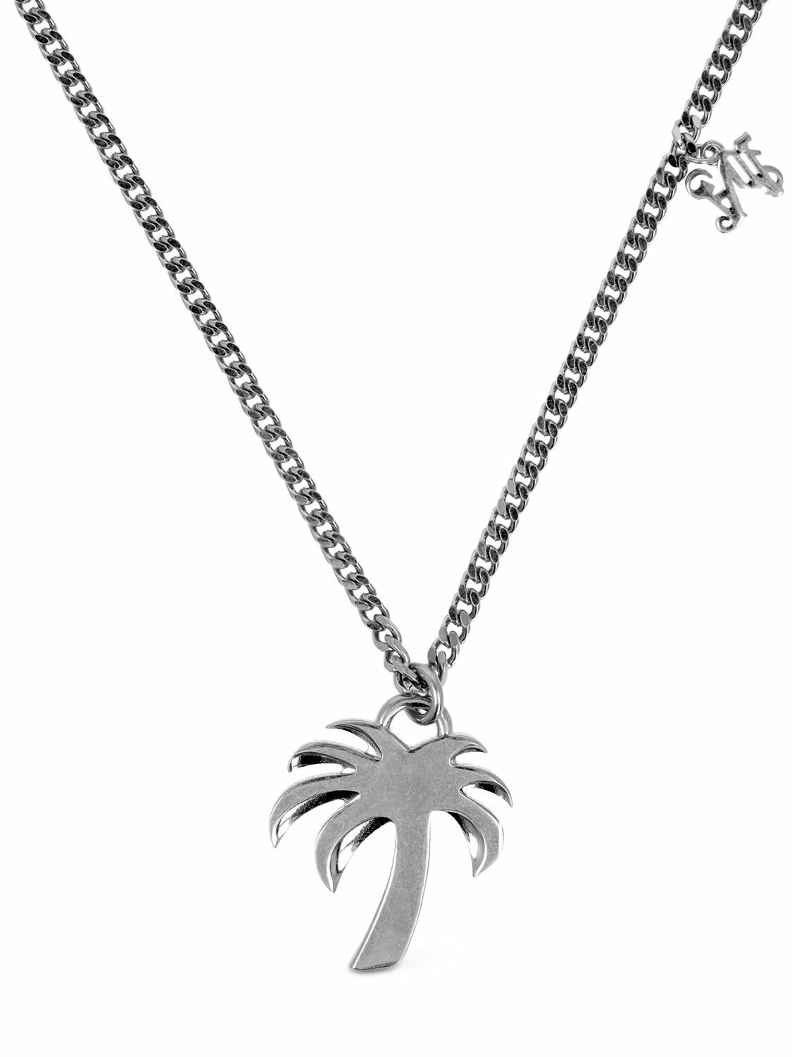 Photo: PALM ANGELS - Palm Charm Brass Necklace