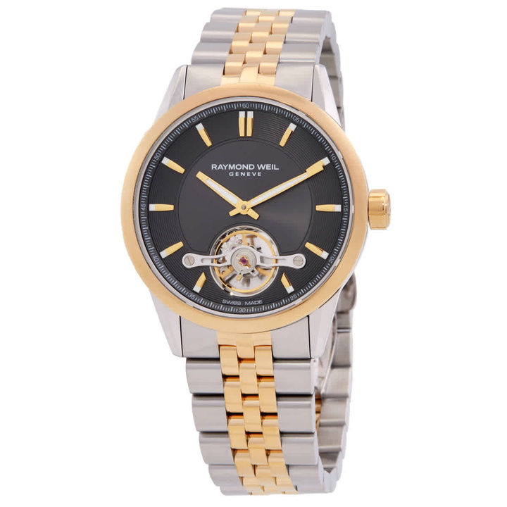 Photo: Raymond Weil Freelancer Automatic Grey Dial Mens Watch 2781-STP-60051