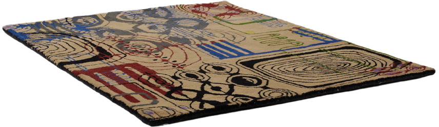 MAKI RUGS Beige Entirety Rug