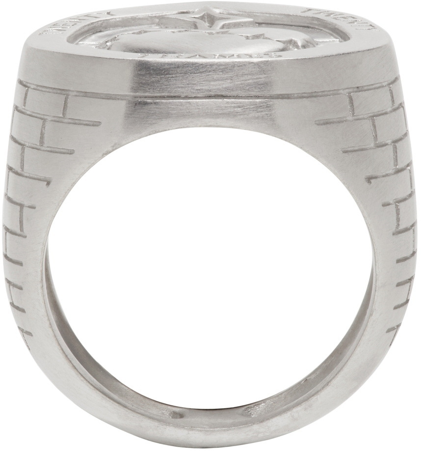 Thames MMXX Silver Ticker Ring