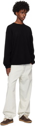 Guest in Residence Black Oversized Crew Sweater