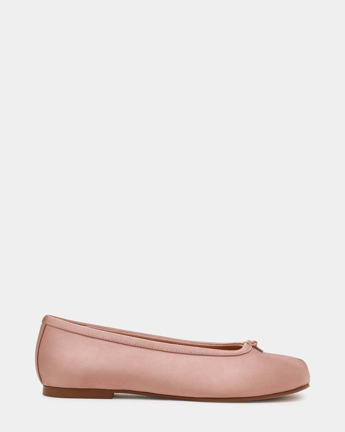 Steve Madden Calico Flats in Blush Satin