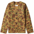 Universal Works Men's Cabin Jacket in Sand Camo