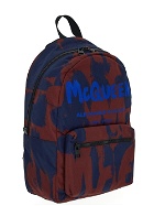 Alexander Mcqueen Graffiti Metropolitan Backpack