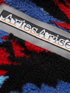 ARIES - Piped Printed Fleece Jacket - Multi