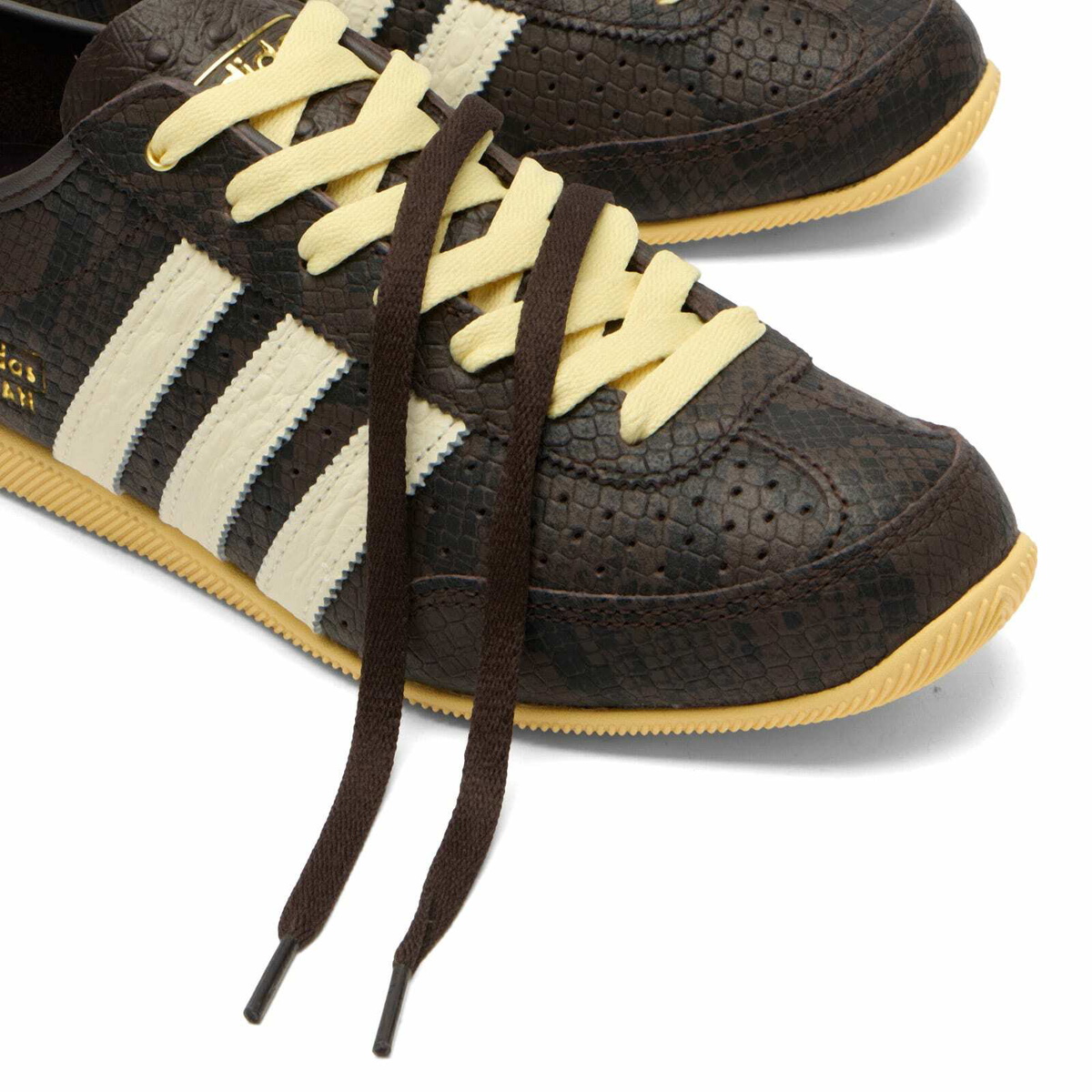 Adidas Women's Japan Decon Sneaker in Aurora Coffee/Cream White/Orange Tint