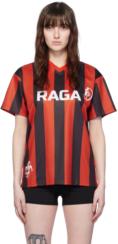 Photo: Raga Malak Black & Red United T-Shirt