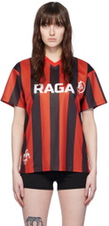 Raga Malak Black & Red United T-Shirt